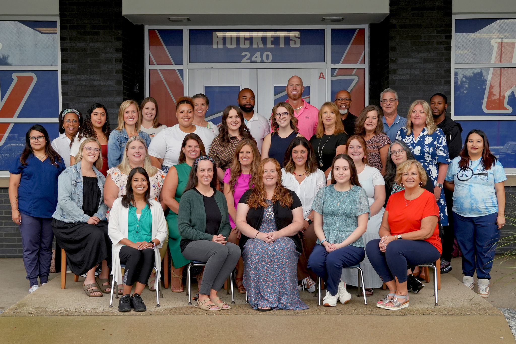 Group photo of the 2026-2027 Southeast KV Staff.