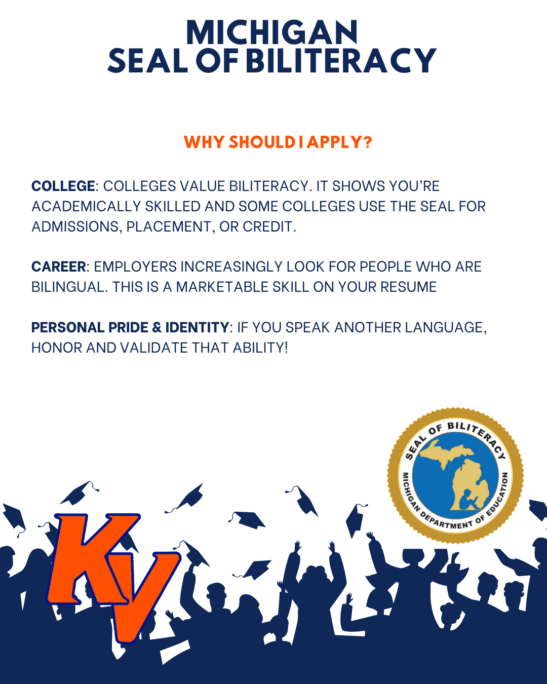Information about why KHS students should apply.